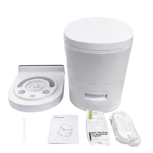 Verschweißende Campingtoilette 12V