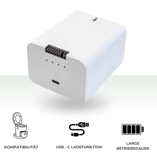 Akku für verschweißende Campingtoilette