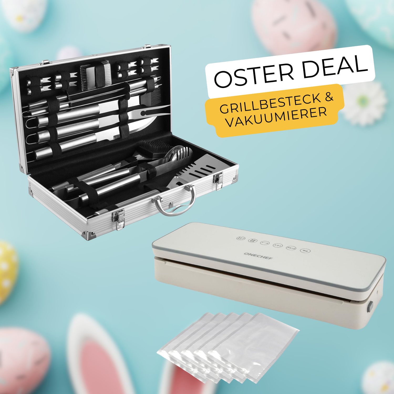 Oster_Angebot_Grillbesteck_Vakuumierer