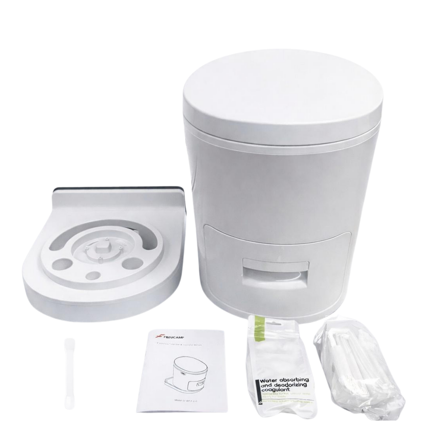 Verschweißende Campingtoilette 12V