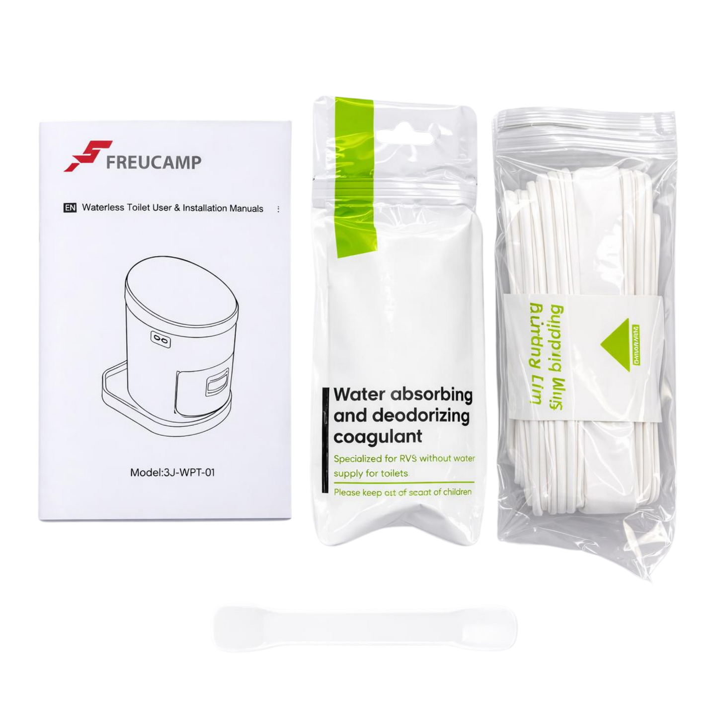 Verschweißende Campingtoilette 12V