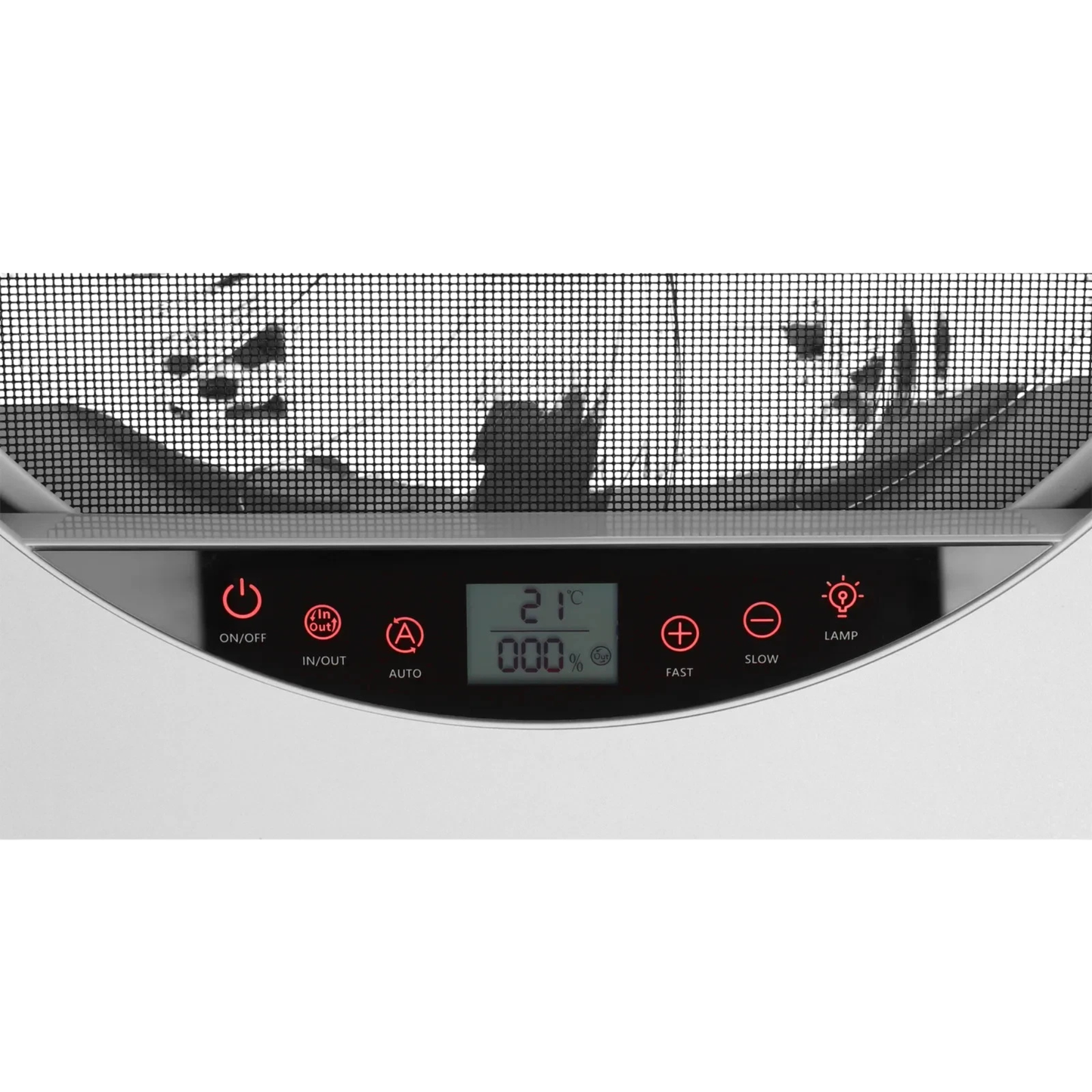 Freucamp Dachhaube Plus Fan 40x40 cm – Detailansicht Ventilatoreinheit