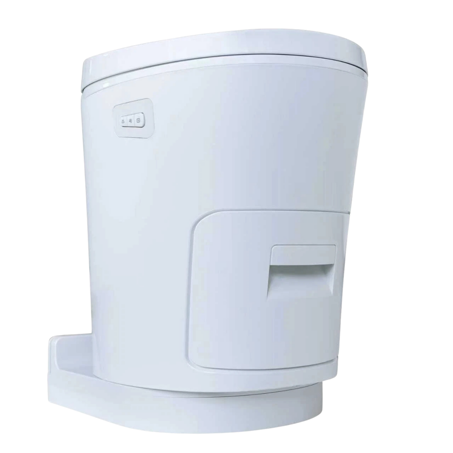 Freucamp Verschweißende Campingtoilette 12V – Seitenansicht